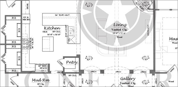 Custom Home Floor Plan plan3060