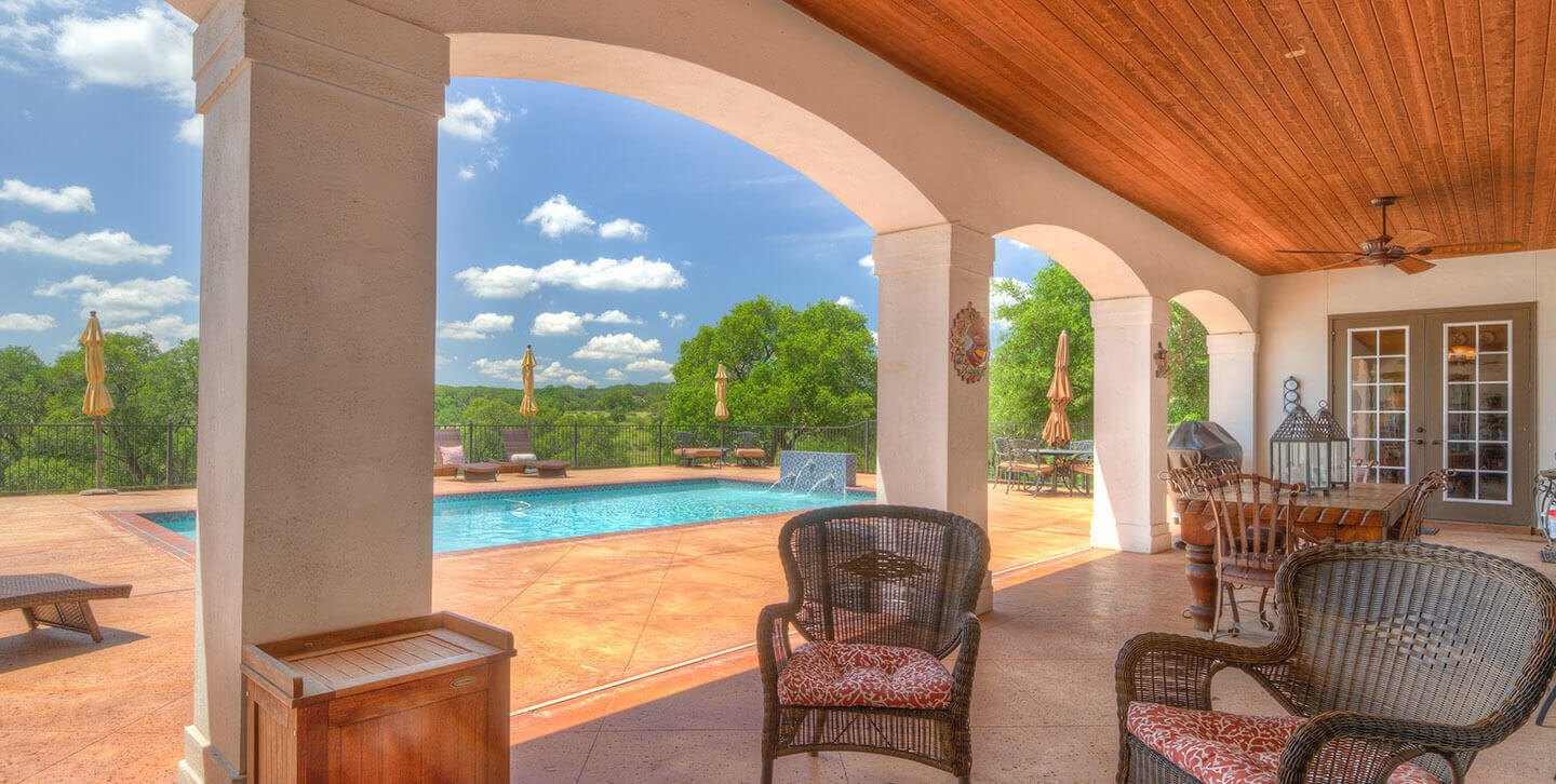 Custom home build San Antonio TX at The Canyons