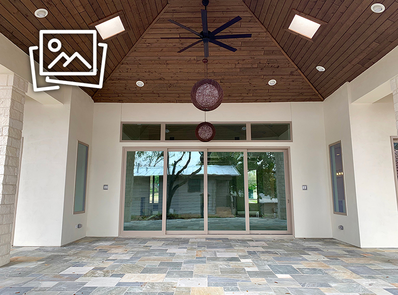 Images of new home construction Blanco TX