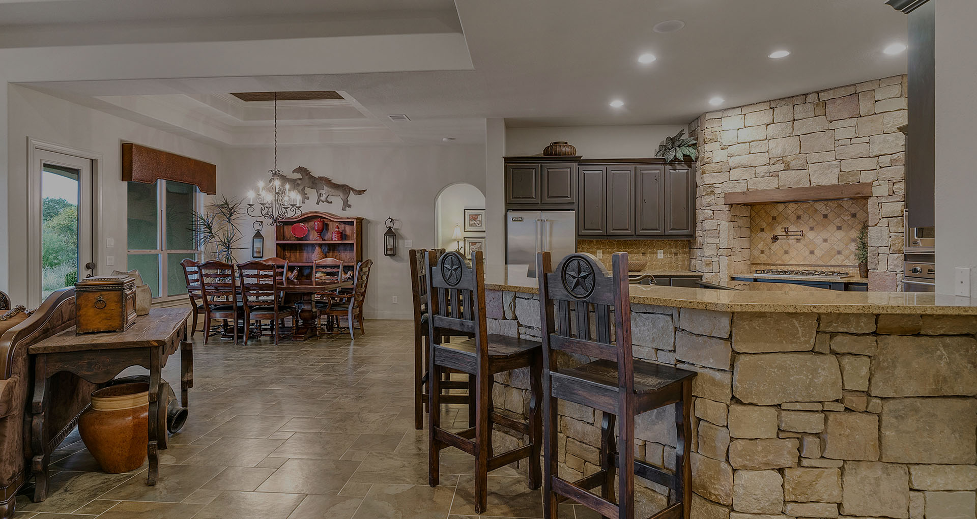 Johnson City custom home by Stone Creek TX