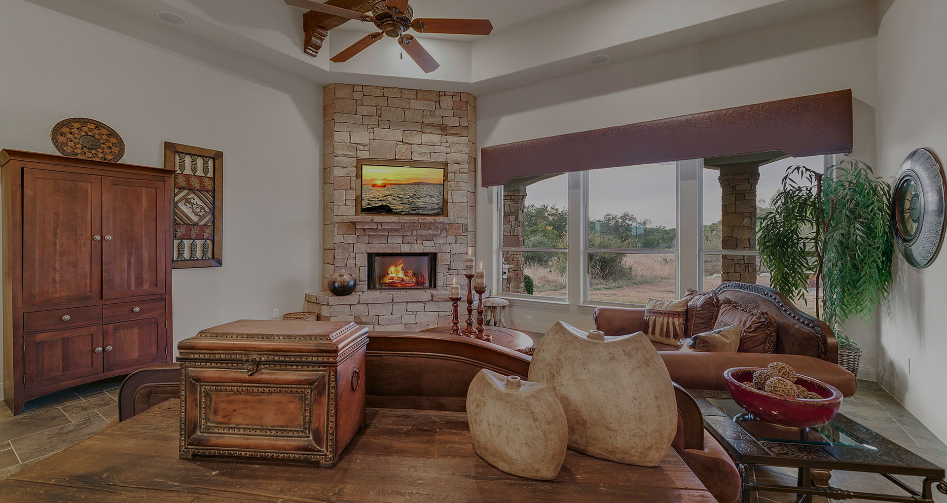 Vintage Oaks custom home by Stone Creek TX
