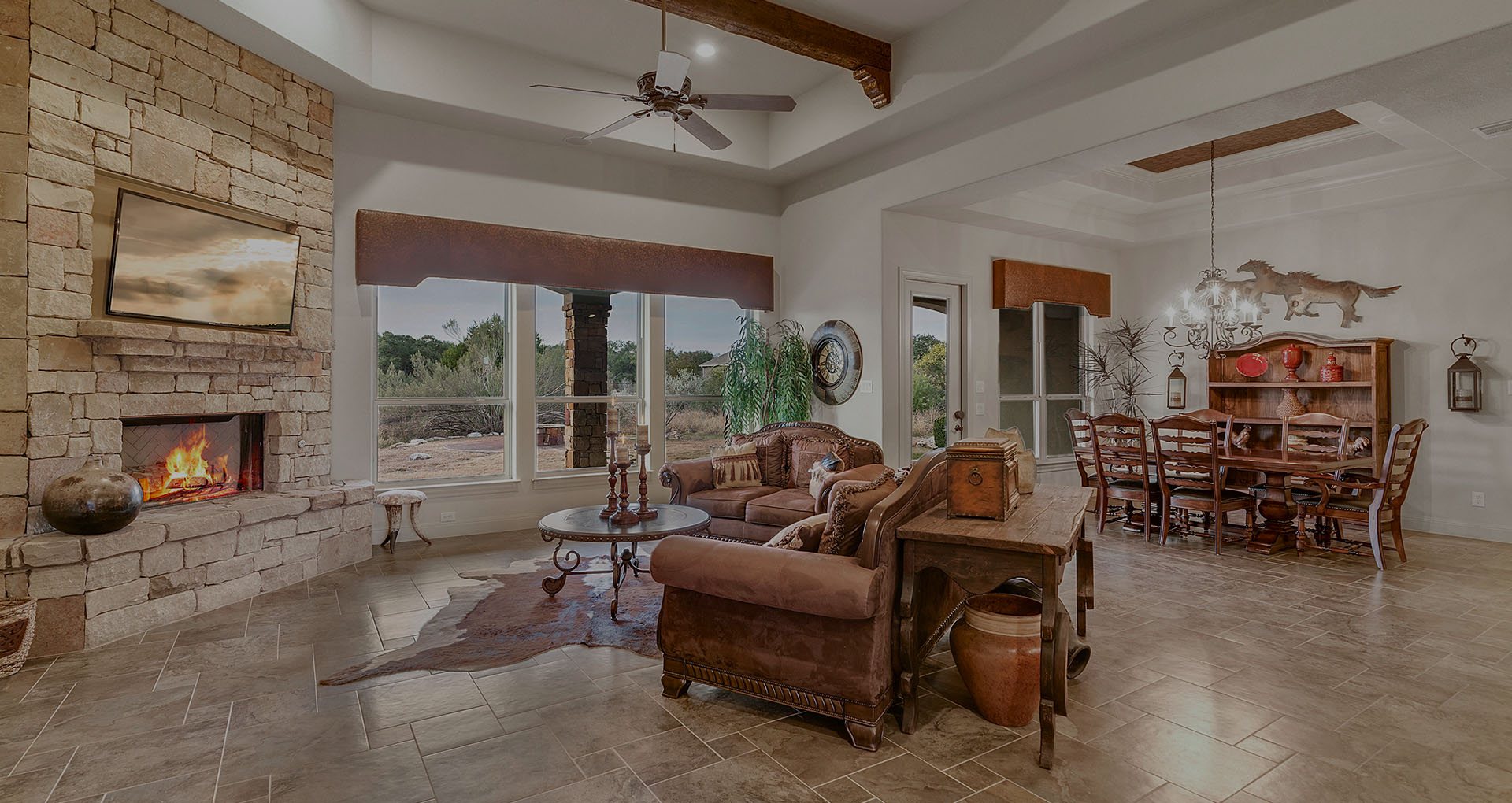 Bandera custom home by Stone Creel